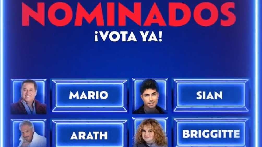 Las votaciones se abrirán durante la transmisión de la gala de eliminación. 