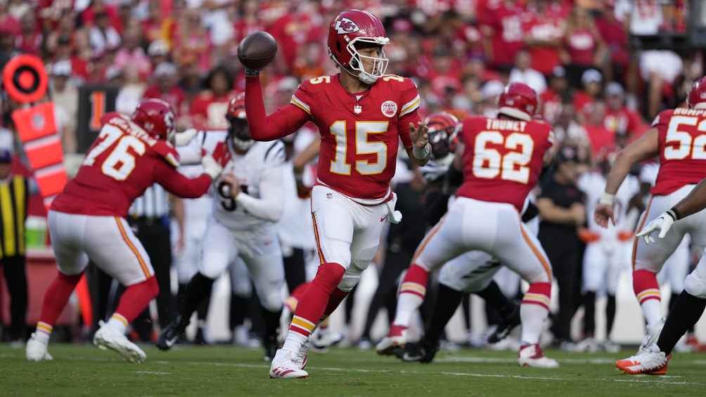 Mahomes batalló este partido