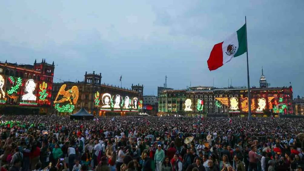 Así se vivió el último grito del sexenio de López Obrador. 