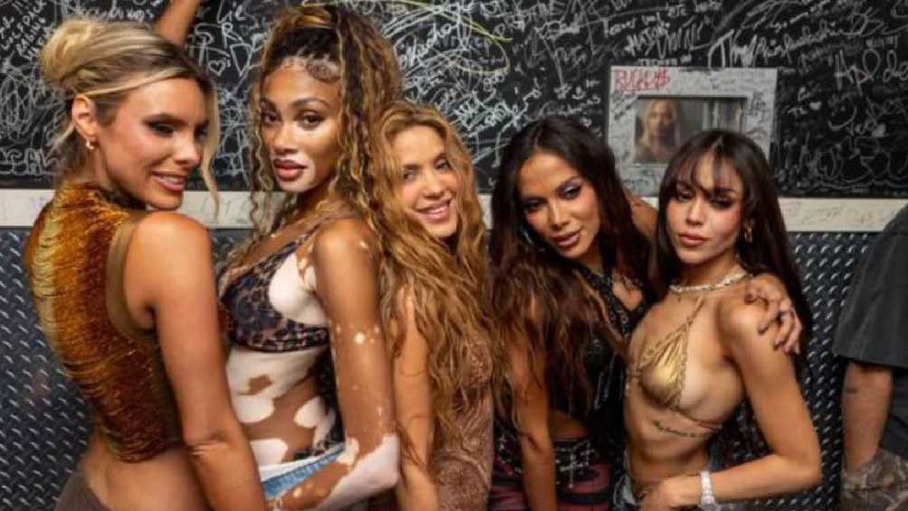 Shakira invitó a Lele Pons, Winnie Harlow, Anitta y Danna Paola para su nuevo videoclip. 