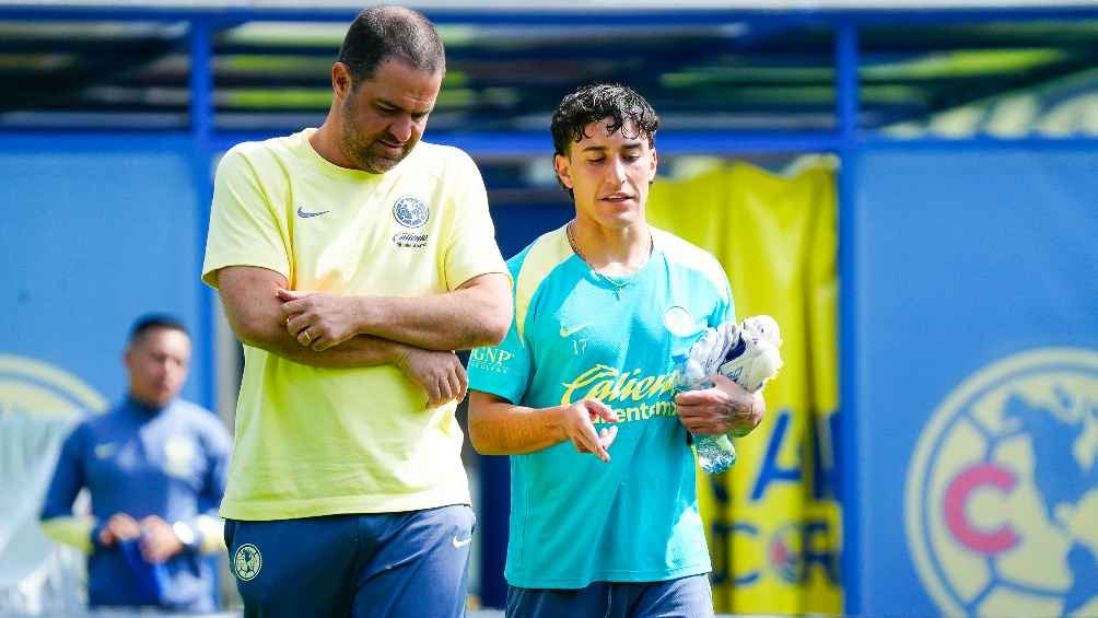 America can talk to Víctor Dávila and Alejandro Zendejas about the game before Atlas