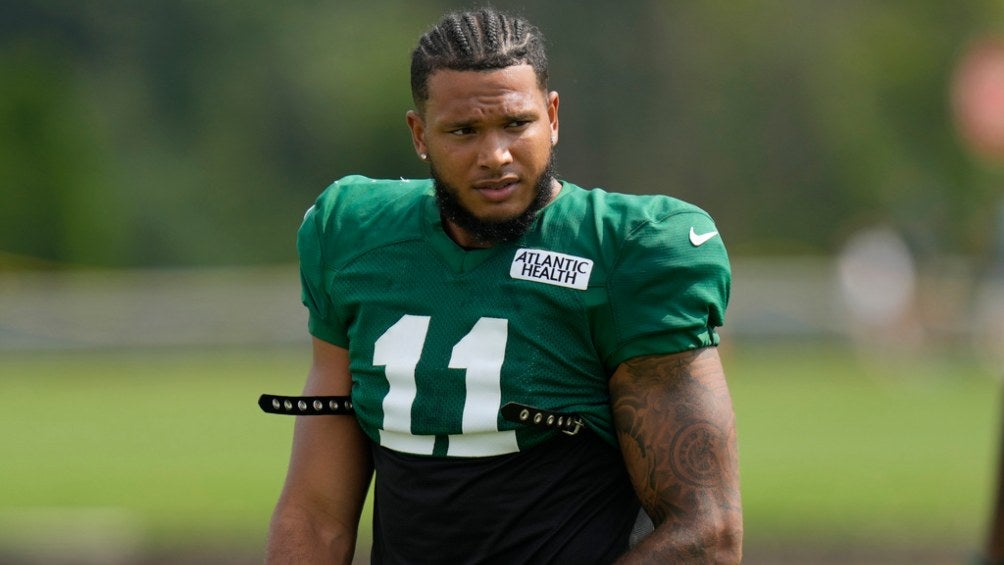 Jermaine Johnson, linebacker de los Jets