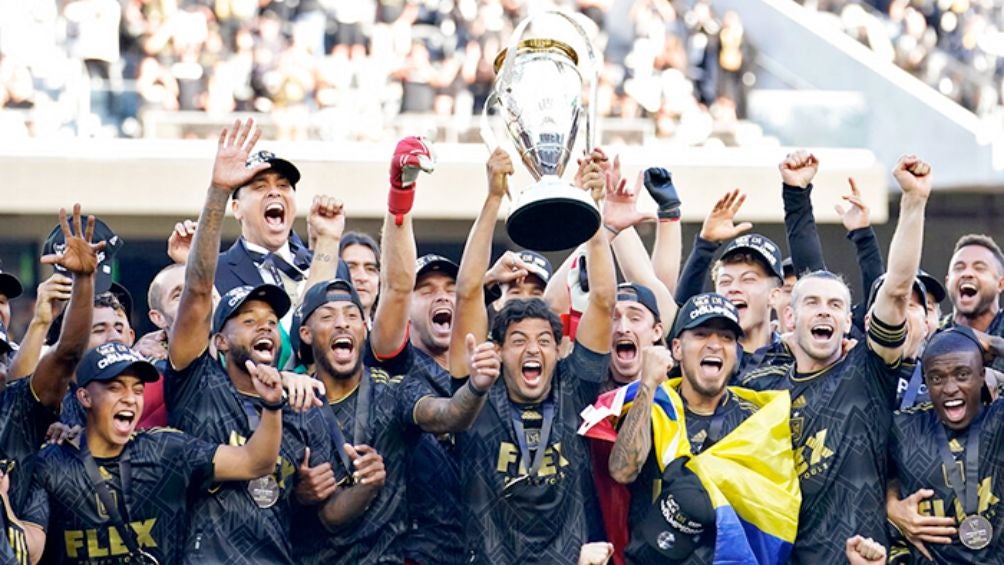 Vela festeja la MLS Cup