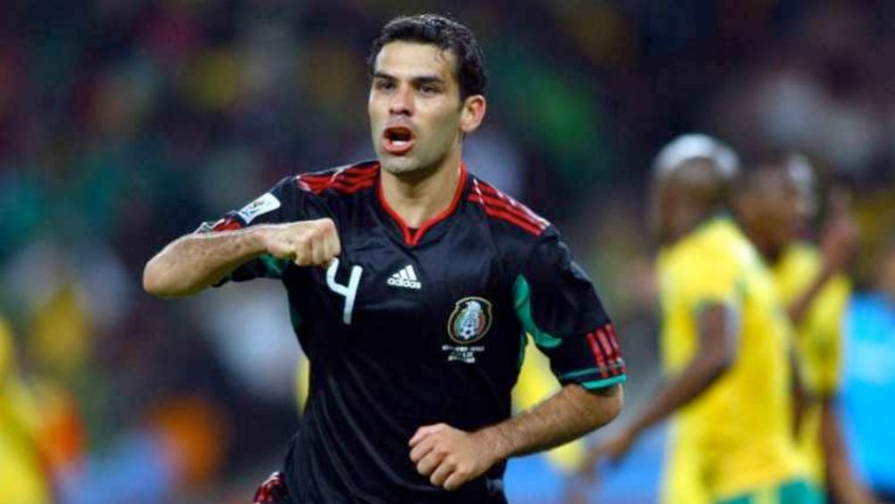 Rafa Márquez con la Selección