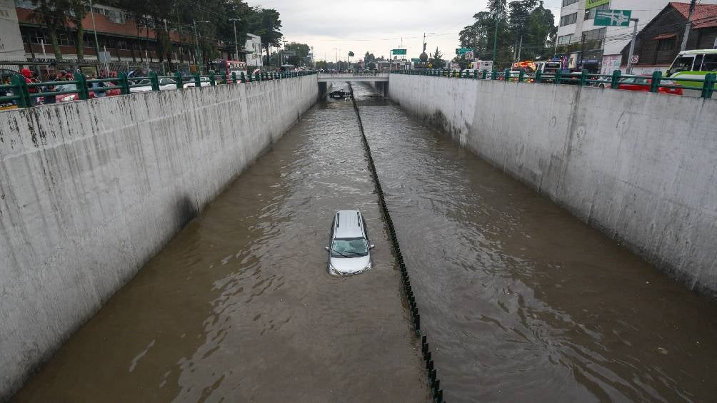 Las fuertes lluvias han provocado inundaciones, deslaves, encharcamientos en las alcaldías. 