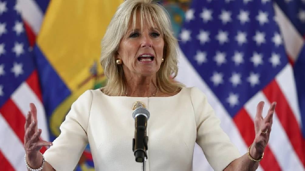 Jill Biden asistirá el 1 de octubre a la toma de protesta de la presidenta electa en México. 