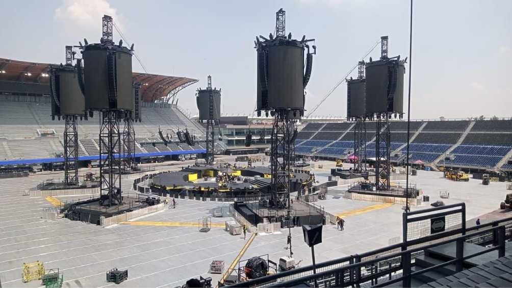 Metallica tendrá un escenario 360° en el Estadio GNP. 