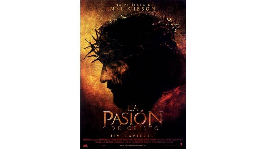 La pasión de Cristo se estreno en 2004. 