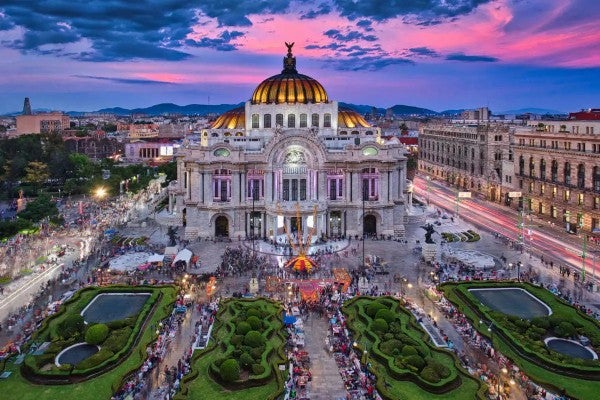 El Palacio de Bellas Artes en la CDMX