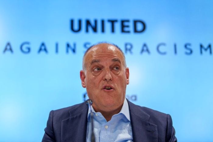 Javier Tebas, presidente de LaLiga