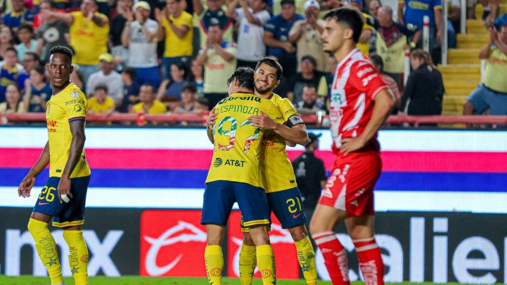 ¡Sufrido empate! America saved a point against Necaxa last month