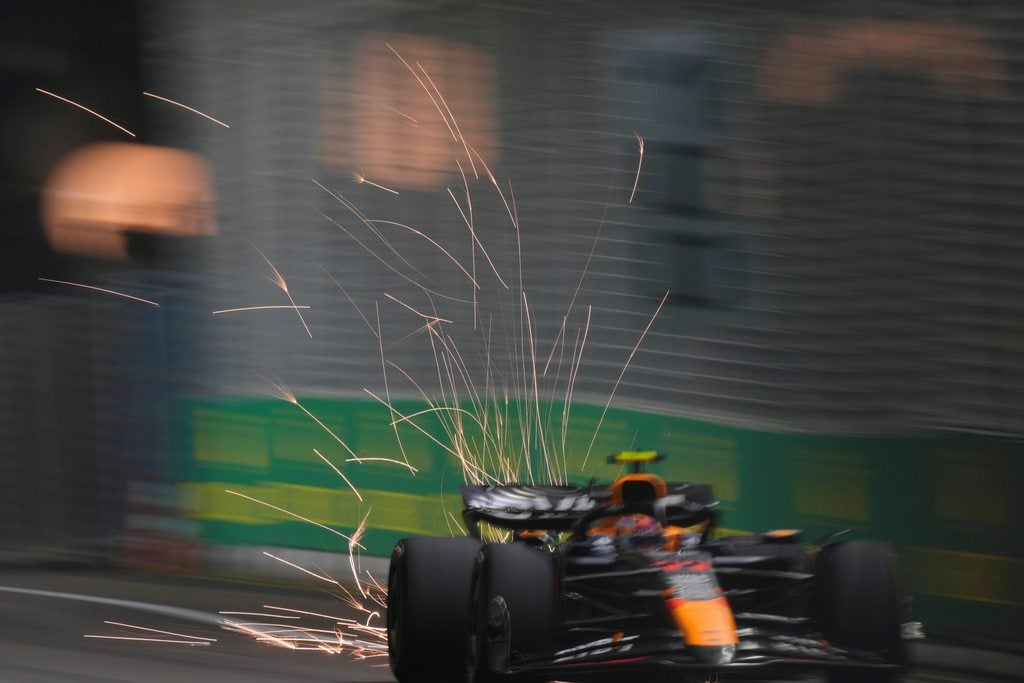 Checo alcanzó a rescatar un punto en Marina Bay