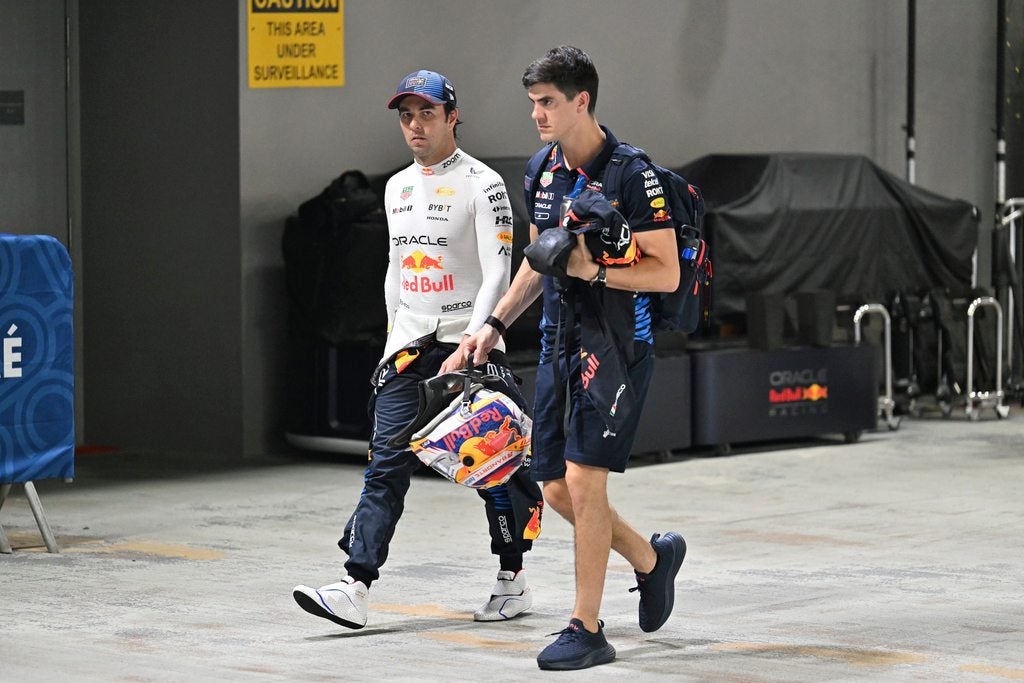 Checo no tuvo un buen fin de semana 