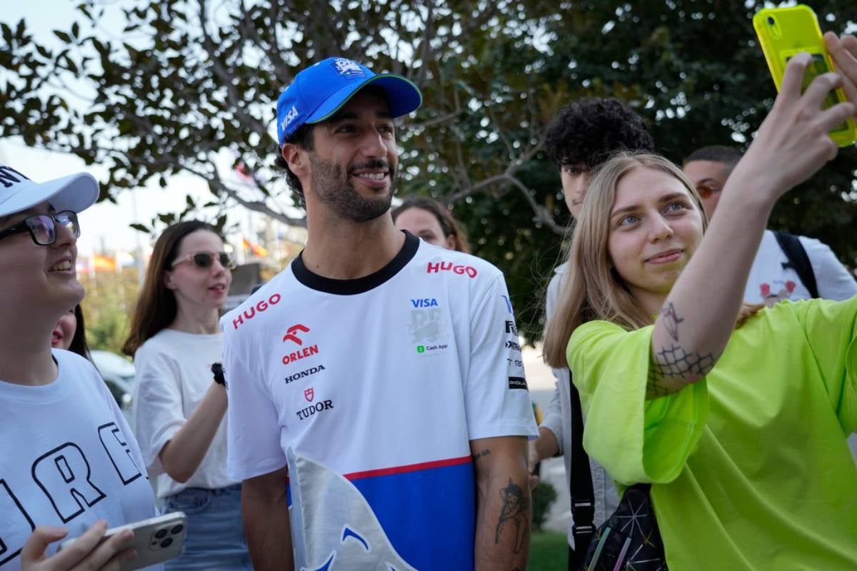 Daniel con los fans 