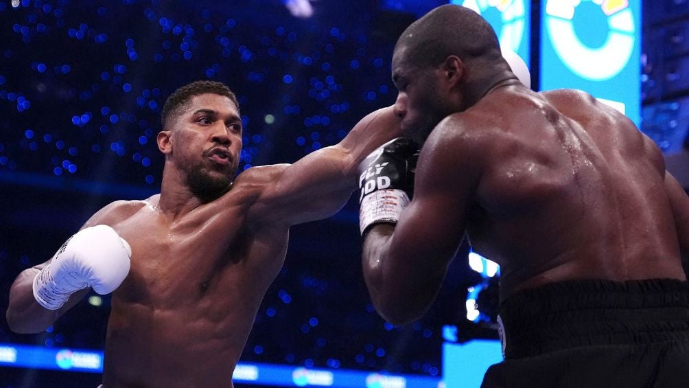 Imágenes de la pelea entre Joshua y Dubois