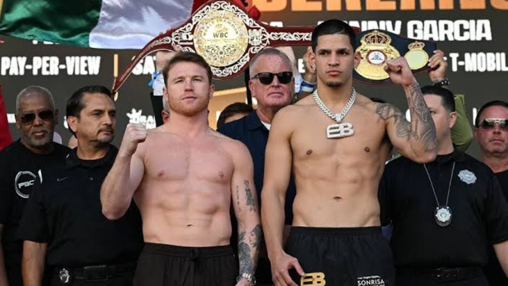 'Canelo' y Edgar Berlanga