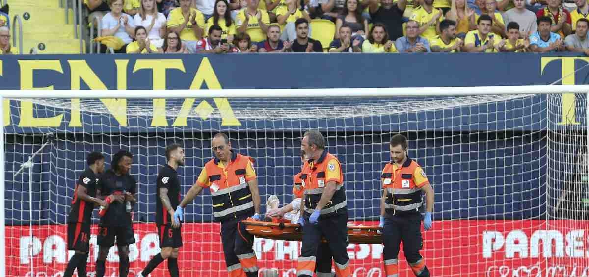 Ter Stegen abandonó el duelo ante Villarreal 