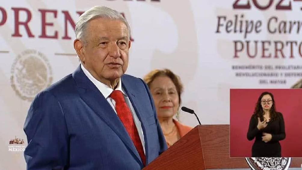 AMLO se despide de su gabinete de seguridad. 