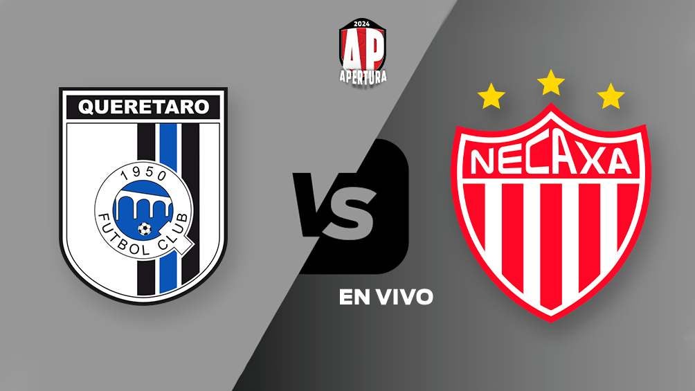 Querétaro vs Necaxa EN VIVO Liga MX Apertura 2024 Jornada 10