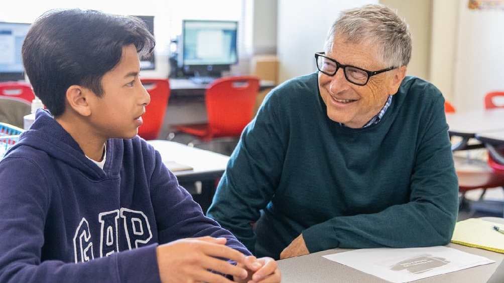 Bill Gates es uno de los hombres más ricos del mundo y un filántropo. 