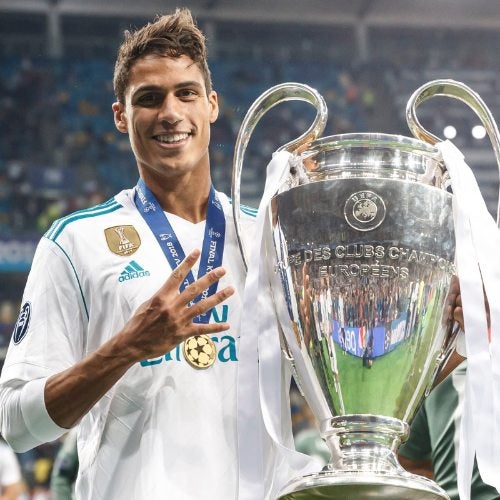 Varane ganó cuatro Champions con el Real Madrid