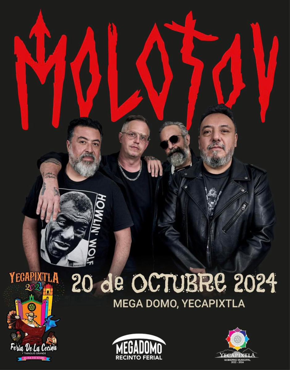 El rock estará a cargo de los irreverentes de Molotov.