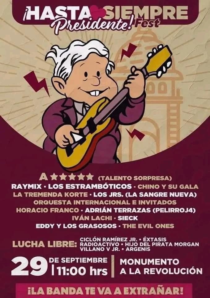 El festival tendrá cumbia, rock, rap, ska y más géneros.