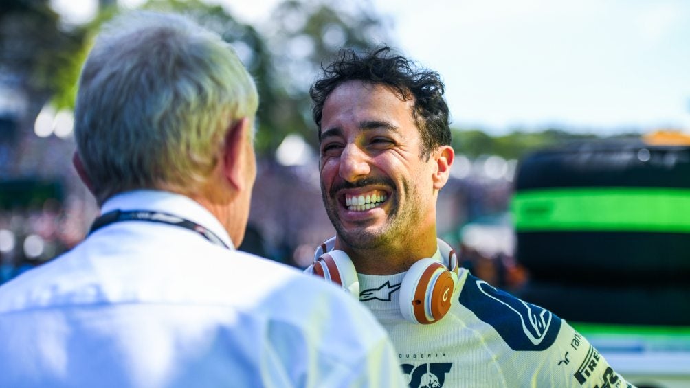 Marko señaló que Ricciardo no les escuchó 