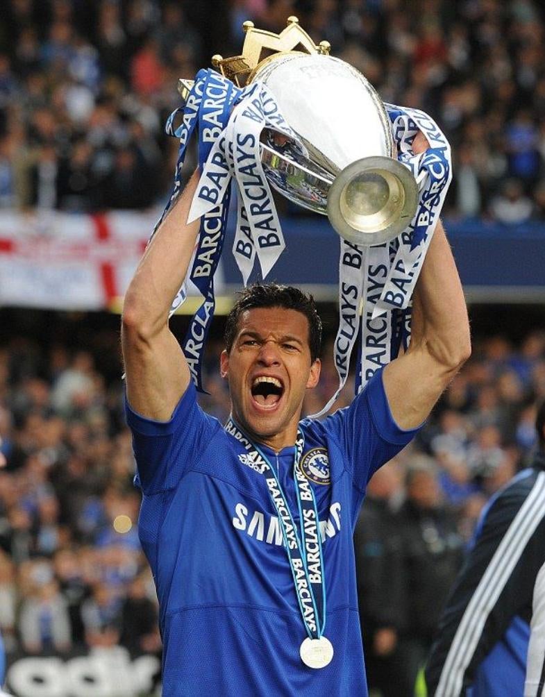 Michal Ballack campeón de la Premier League con Chelsea