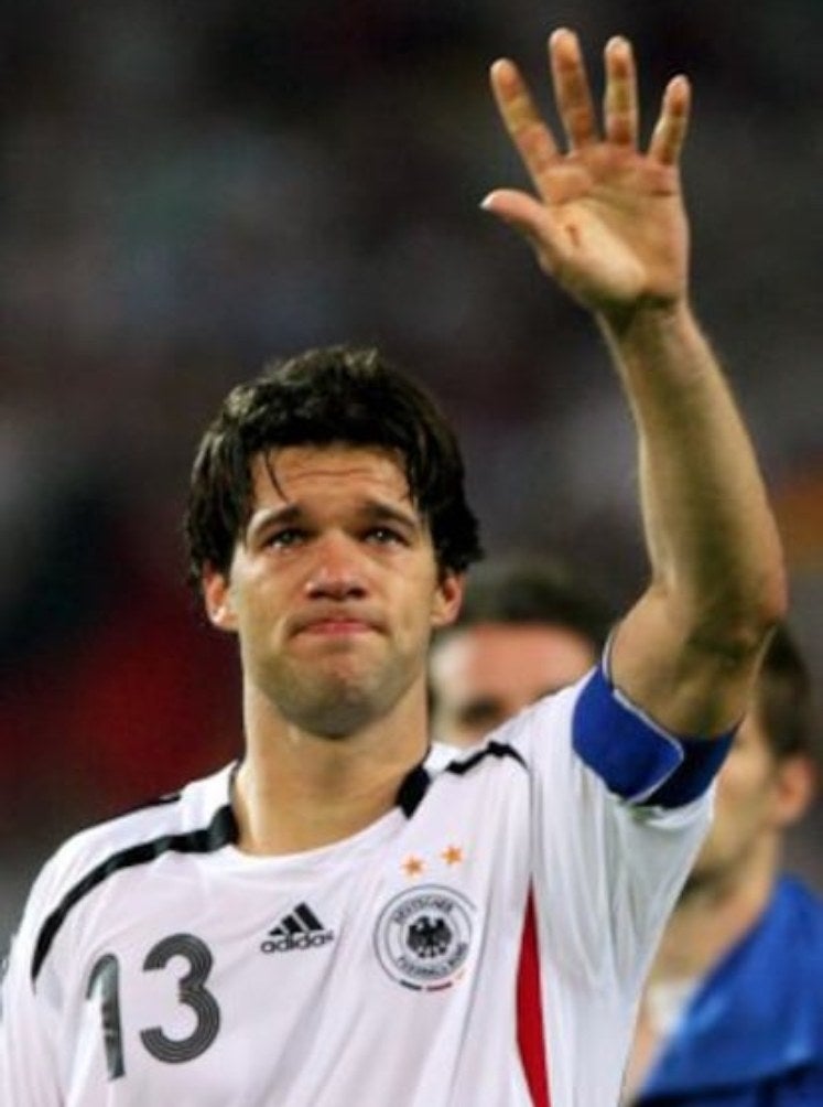 Michael Ballack con Alemania