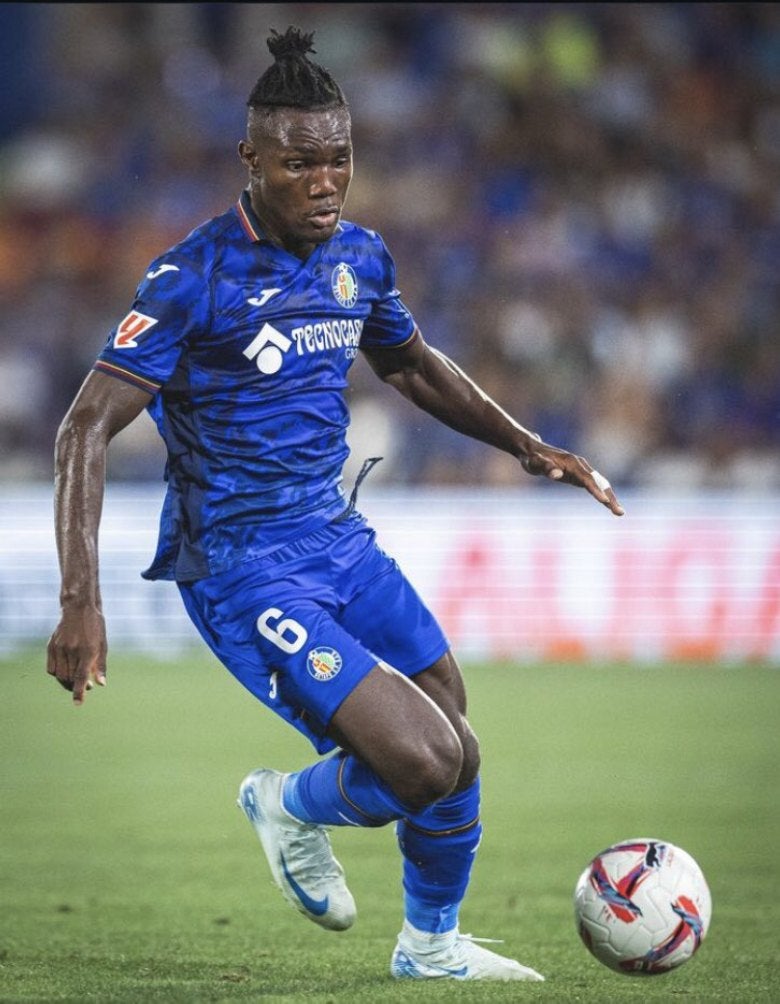 Chrisantus Uche, delantero del Getafe