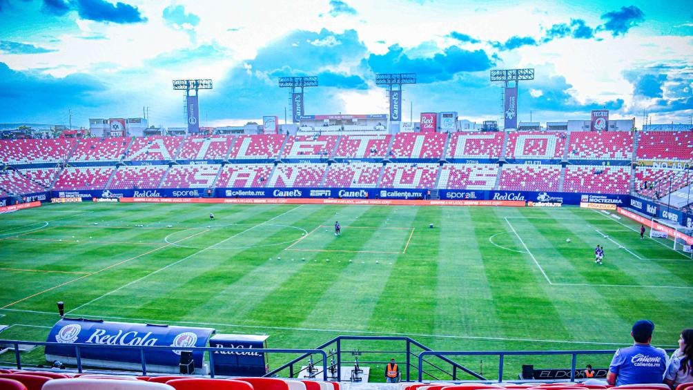 Alfonso Lastras, cancha de San Luis