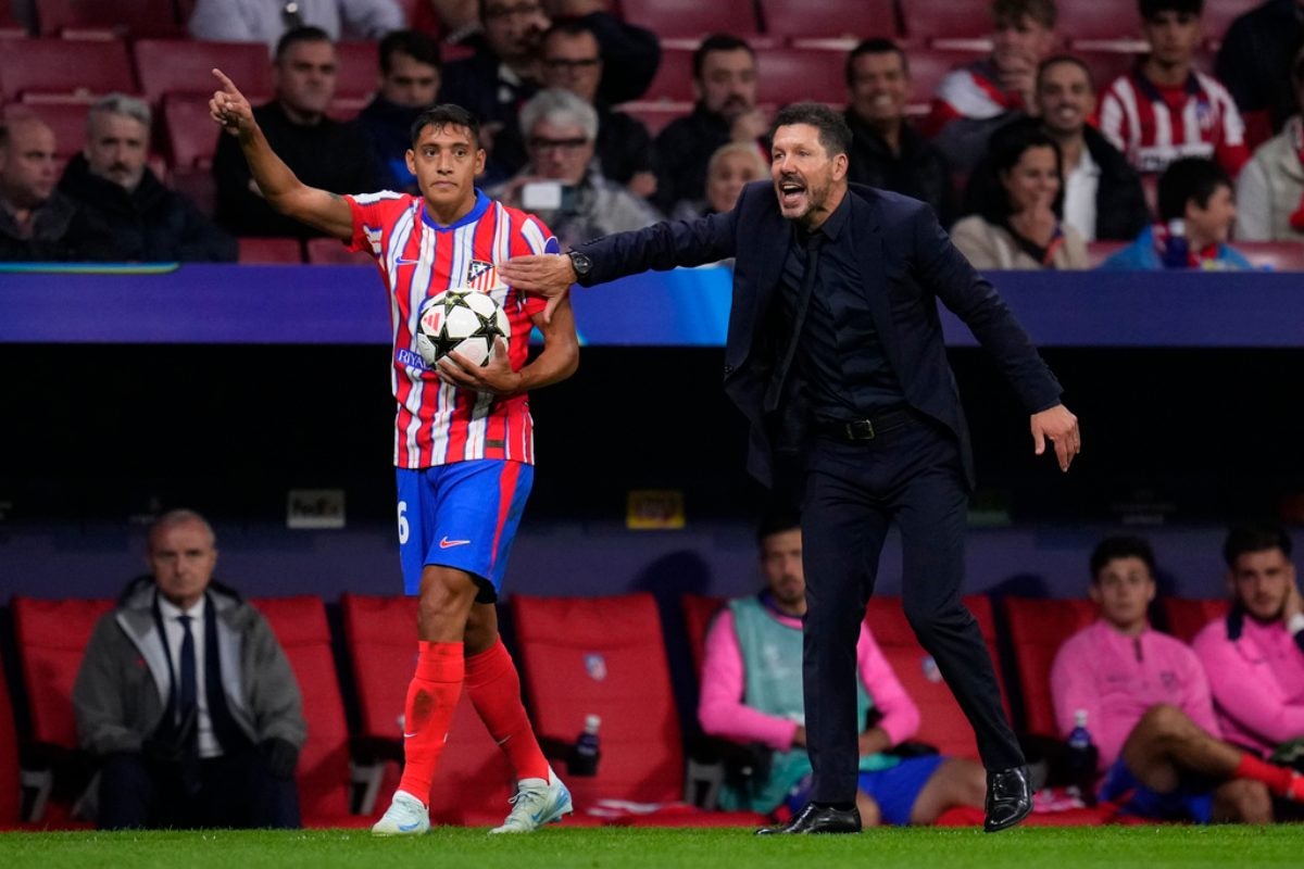 Simeone habló 