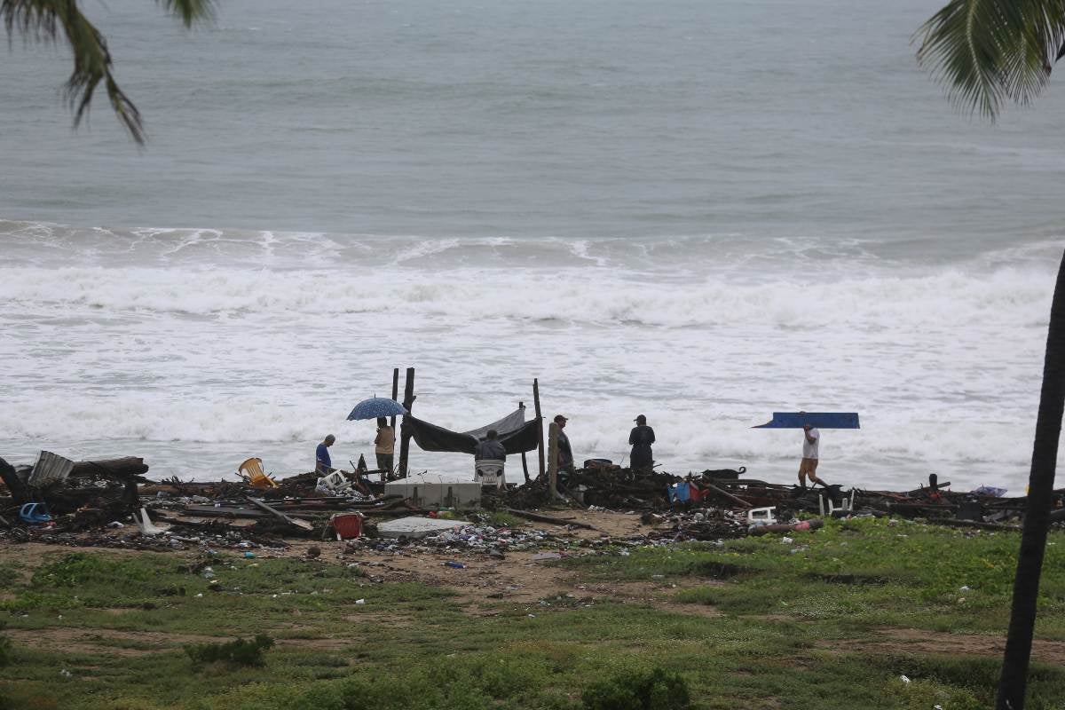 El mal tiempo en Guerrero 