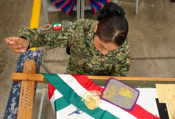 Evangelina de la Cruz, fue la encargada