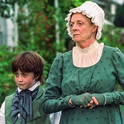 Daniel Radcliffe trabajó desde pequeño con Maggie Smith.