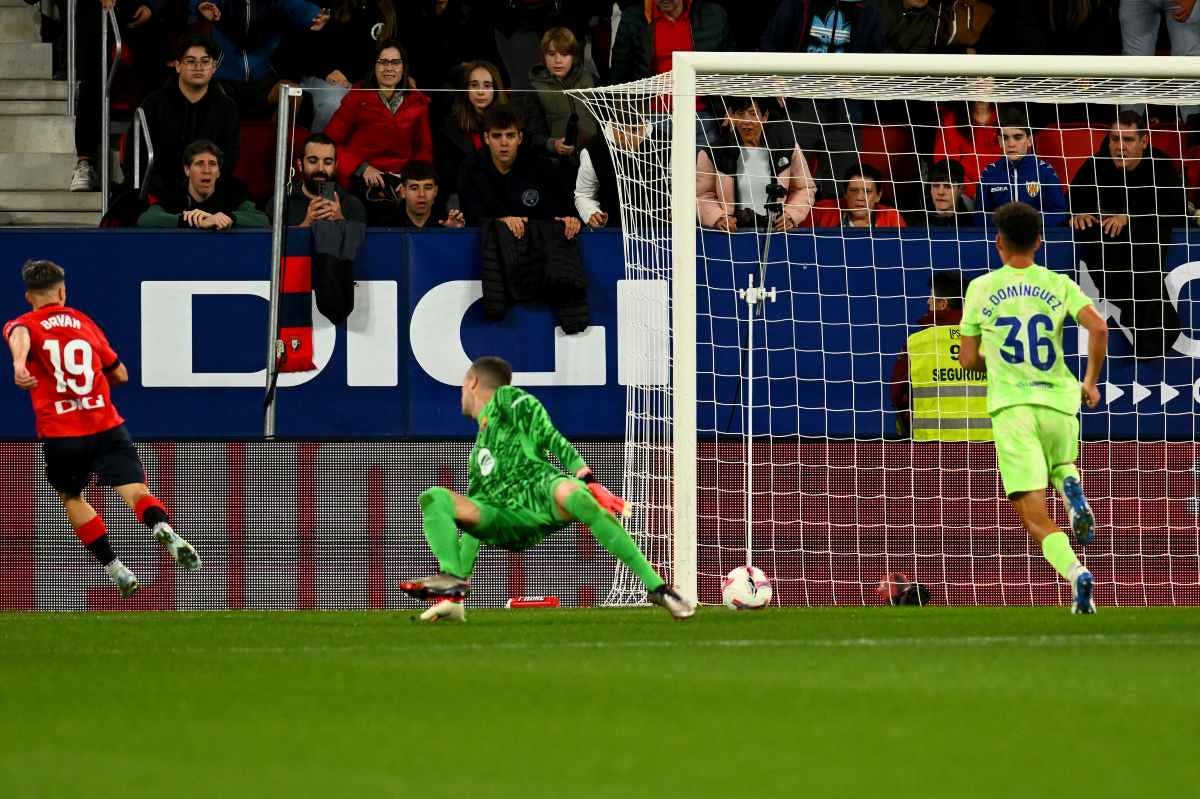 Gol del Osasuna 