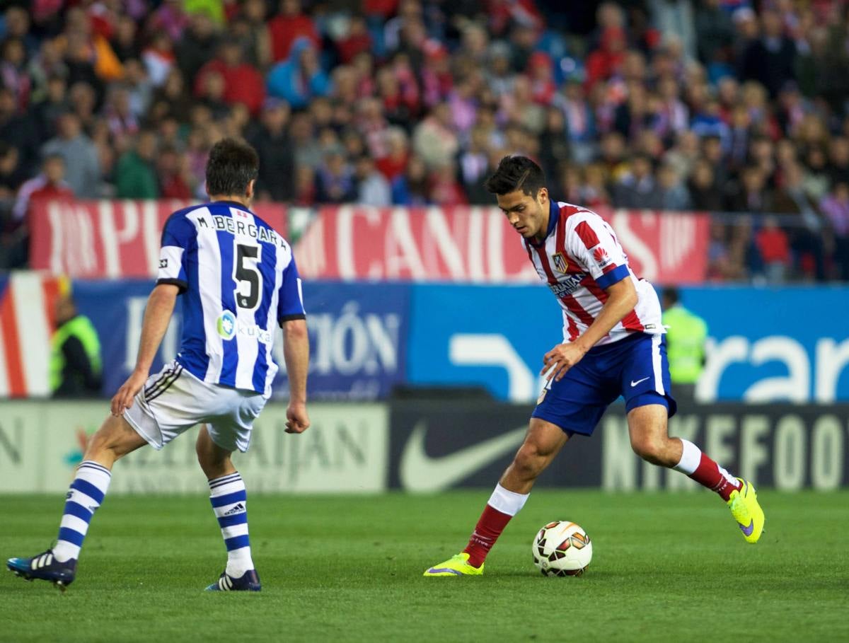 El mexicano tuvo un camino difícil con los Colchoneros