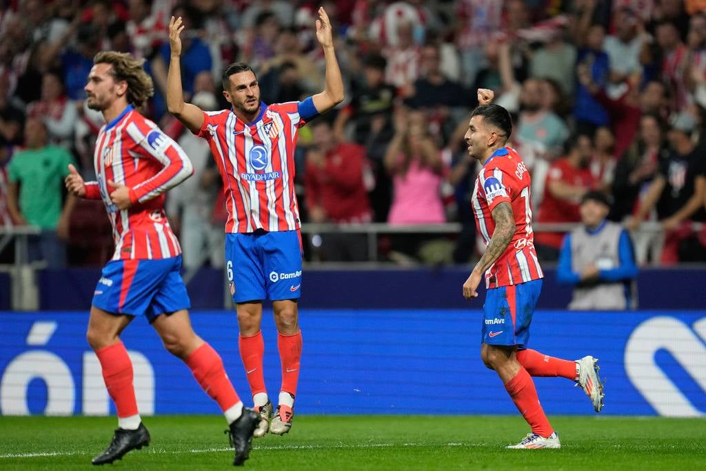 Los Colchoneros rescataron un punto en el Derbi 