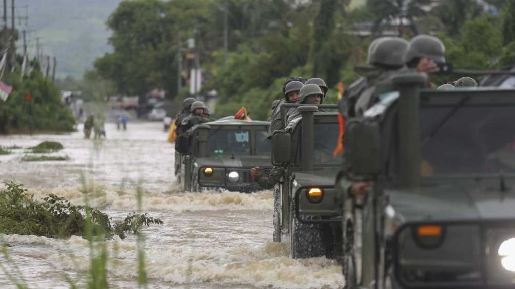 El Ejército Mexicana ha desplegado un operativo para ayudar a los afectados. 