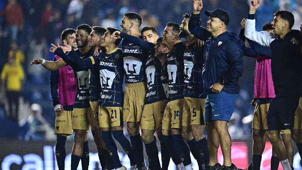 Álvaro Morales congratulated the Pumas for their victory in the Clásico Capitalino