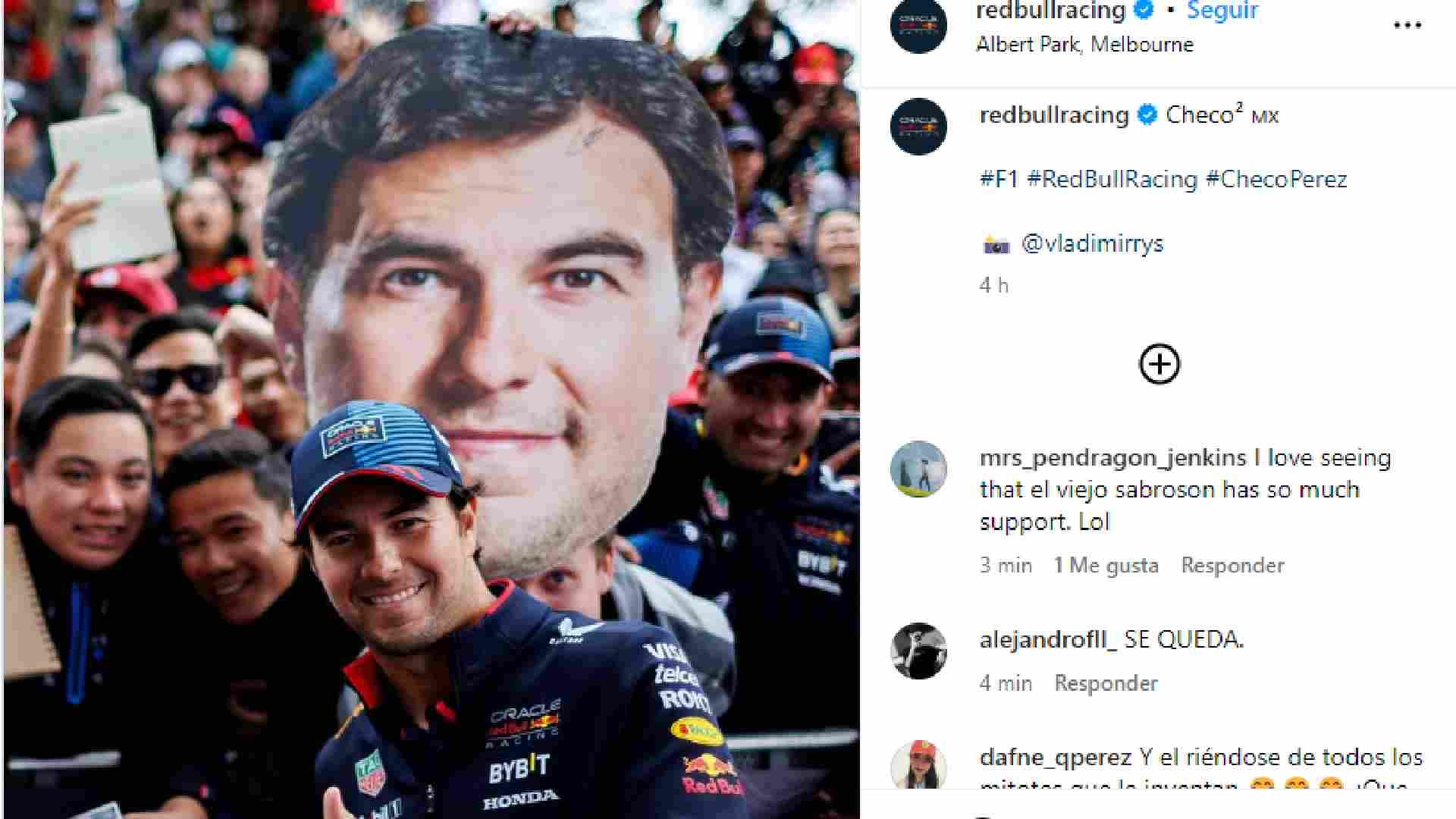 Red Bull en Instagram