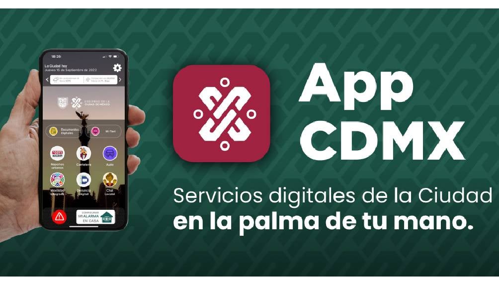 La aplicación CDMX reúne en una sola plataforma digital todas las funciones y accesos móviles disponibles en la Ciudad de México.