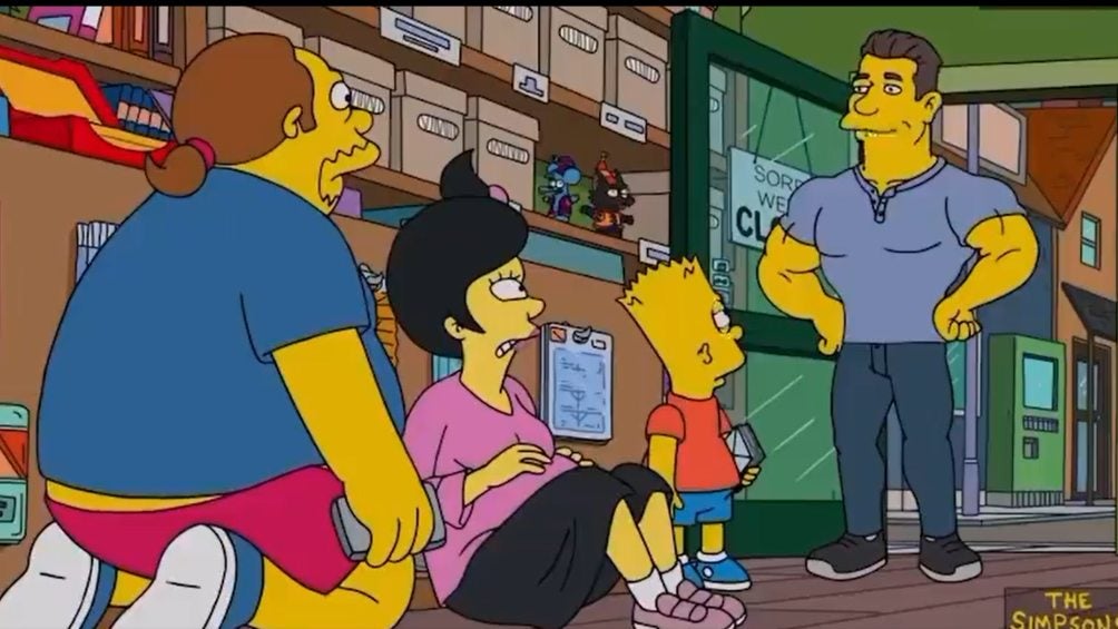 Aparición de John Cena en Los Simpson