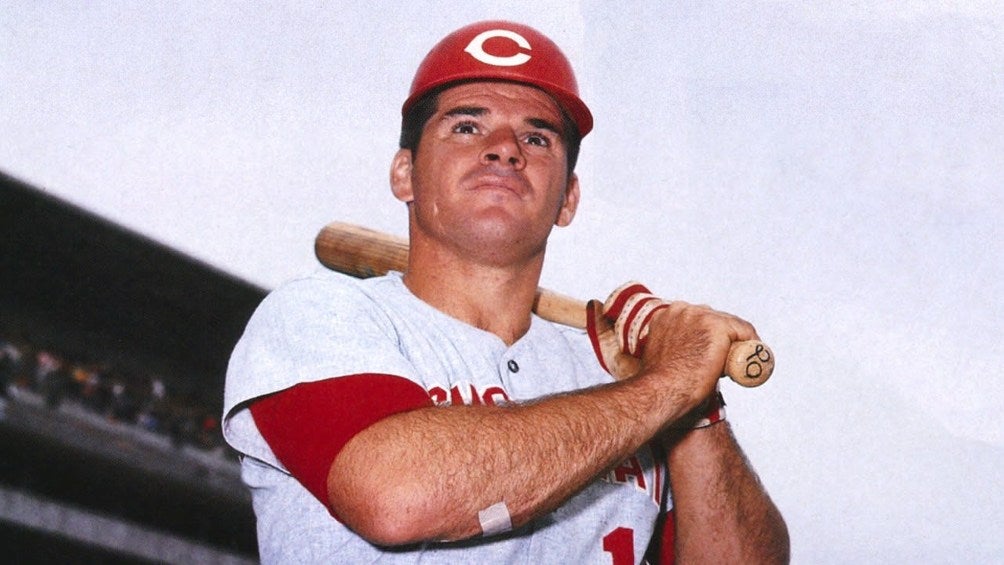 Pete Rose conectó 4 mil 256 hits