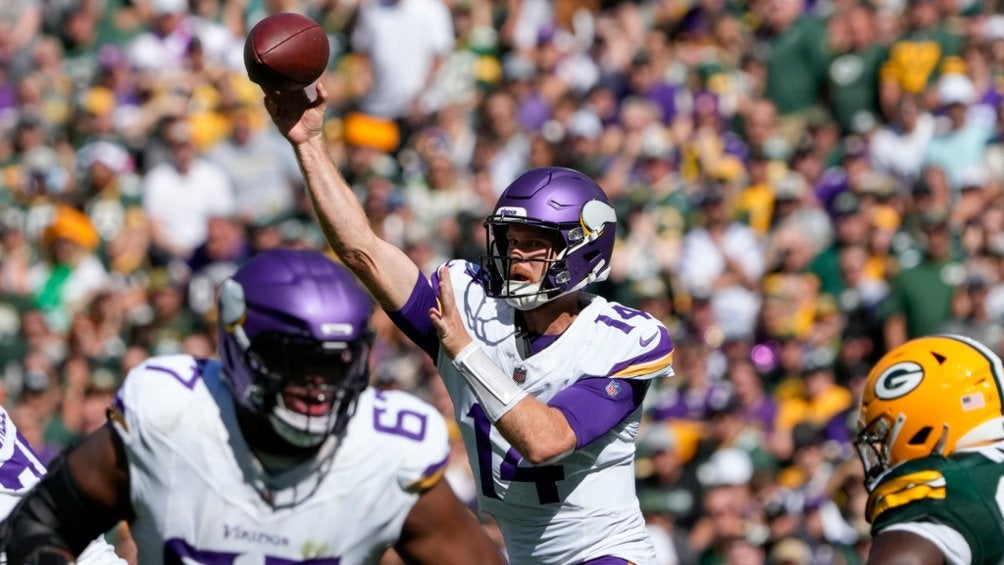 Sam Darnold ha sido una gran sorpresa en Vikings