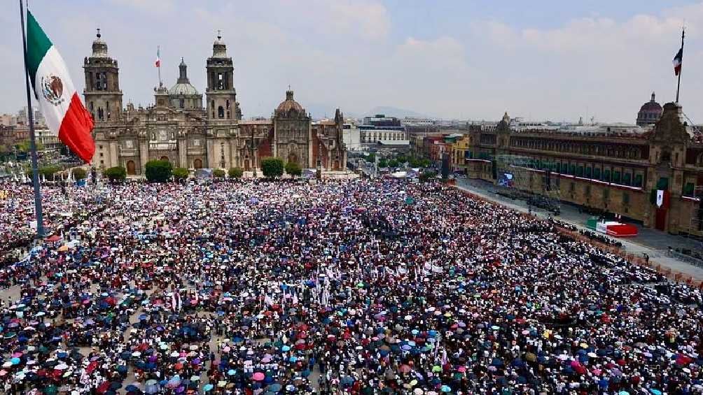 Durante la tarde se llevará a cabo un evento en el Zócalo de la CDMX. 