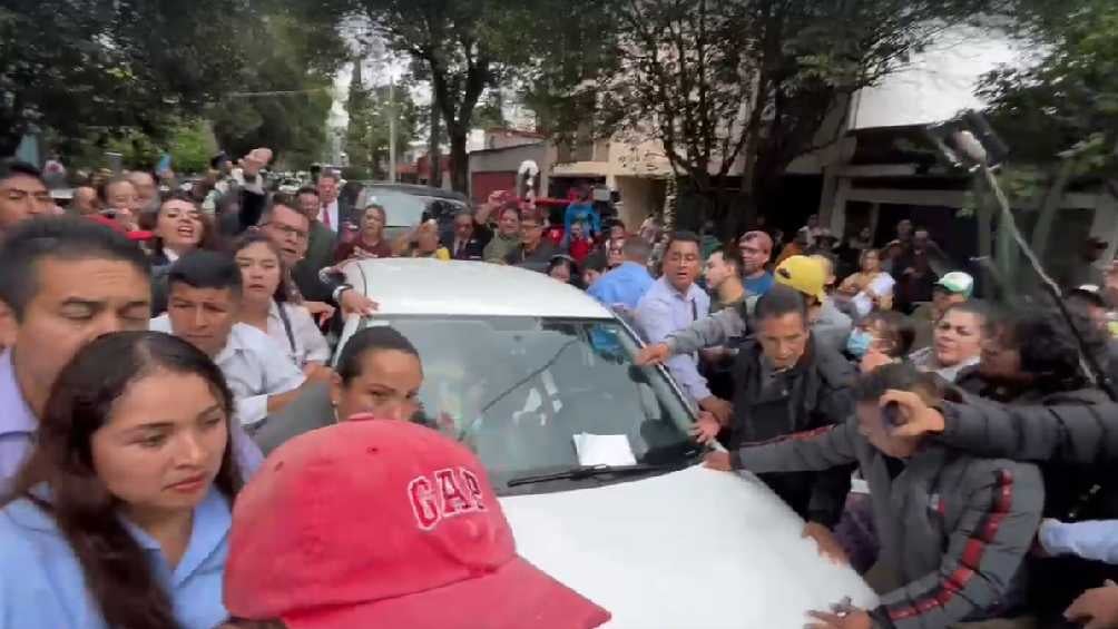 En este vehículo López Obrador viajó de su casa a la Cámara de San Lázaro. 