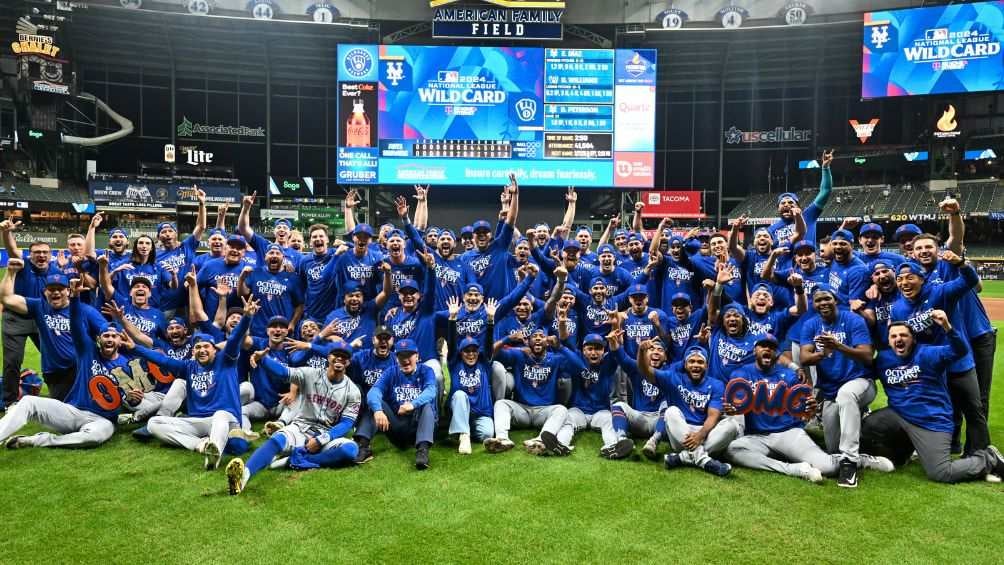 Los Mets festejan la victoria