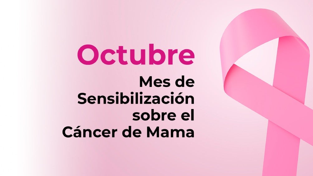 Octubre es el mes rosa, por la prevención del cáncer de mama